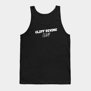 Cliff diving team Tank Top